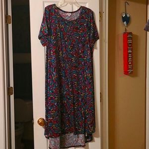 Lularoe Carly Dress, 3xl